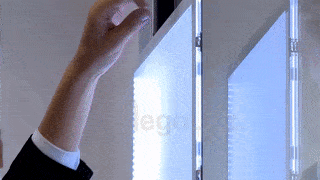 Poster Lumineux Vitrinegif