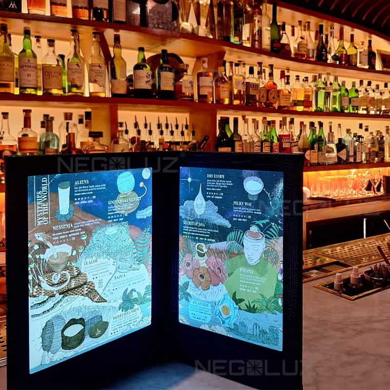 barmenu holder led